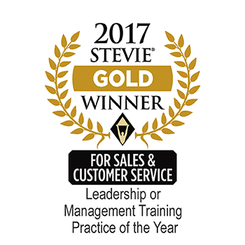 Gold Stevie<sup>®</sup> Award for Leadership or Management Training Practice of the Year