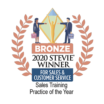 Bronze Stevie<sup>®</sup> Award for Sales Training Practice of the Year