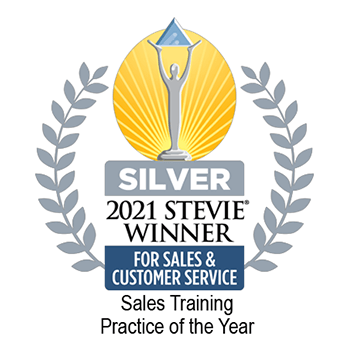 Silver Stevie® Award for Sales Training Practice of the Year 