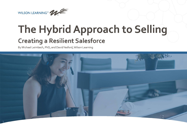 hybrid approach to selling