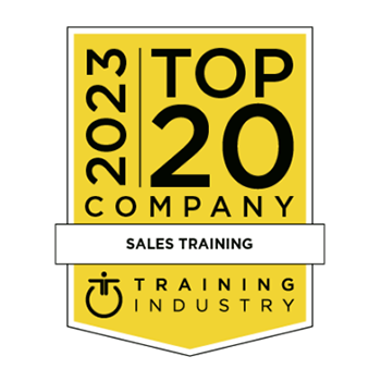 2023 Training Industry Top 20 Sales Training and Enablement Companies