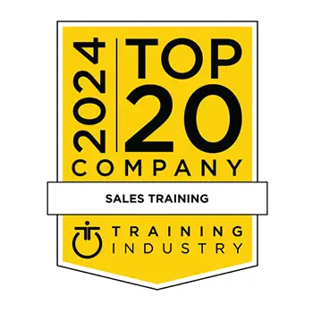 2024 Training Industry Top 20 Sales Training and Enablement Companies 