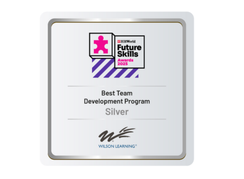 Wilson Learning Clinched a Silver at The ETHR Future Skill Awards 2025