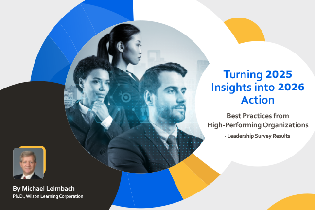 What High-Performing  Organizations Are Doing  Differently in 2026